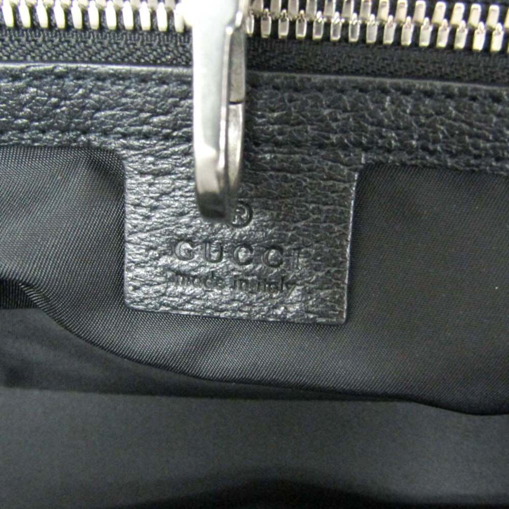 GUCCI Black Leather Shoulder Bag - Picture 13 of 15